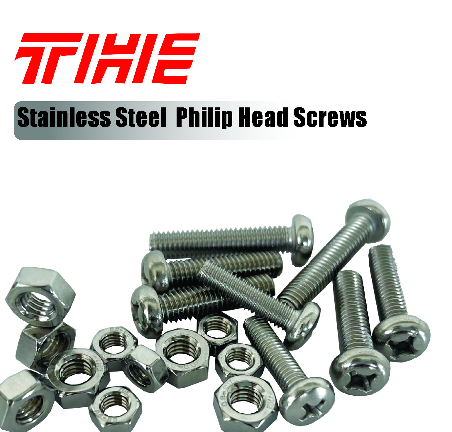116-Piece M6 Rivet Screw & Barrel Nut Kit - Phillips Head Furniture Assembly Hardware In Storage Case